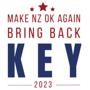 Bring Back Key- Make NZ Ok Again Design